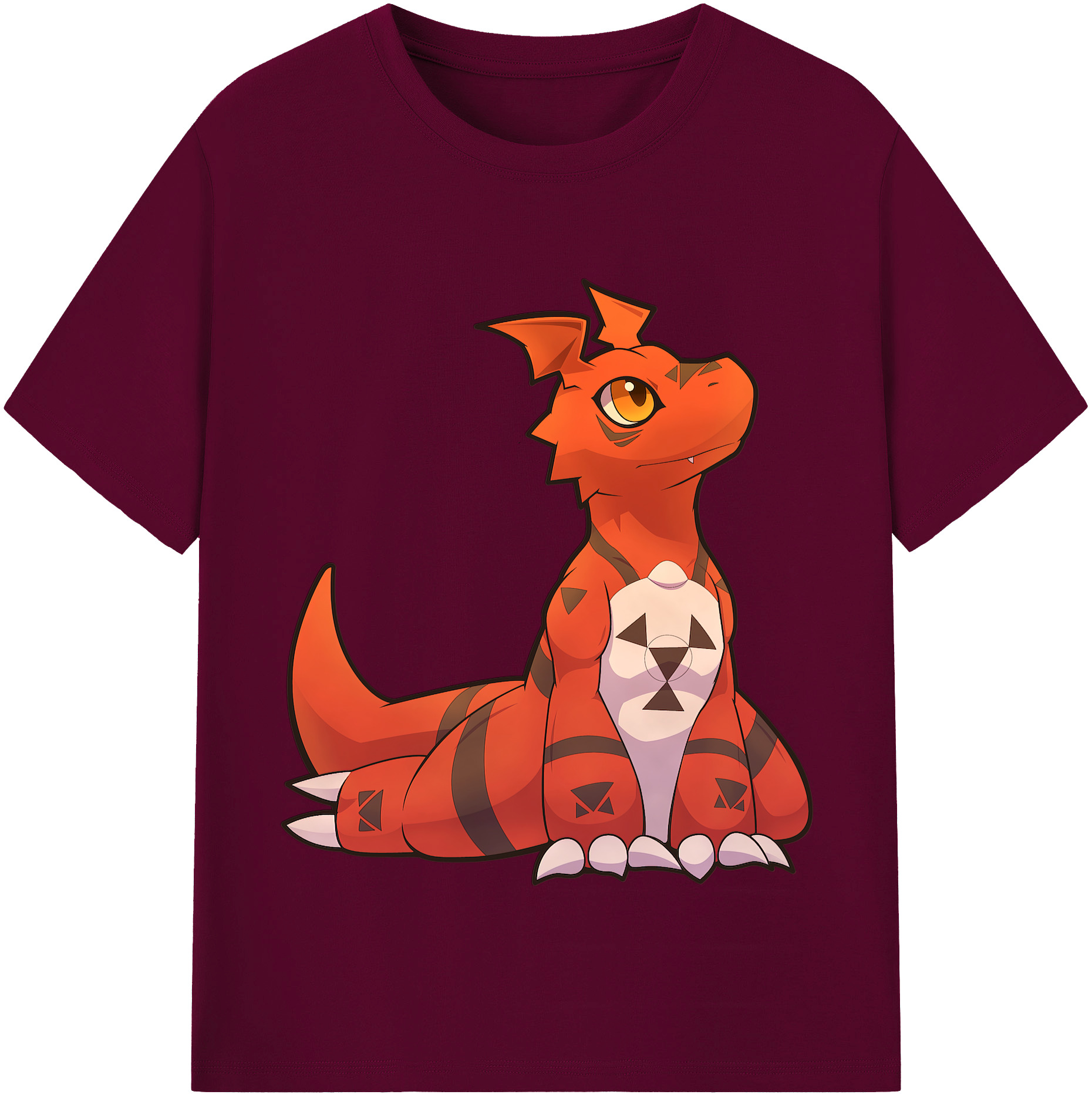 （画像用） Digimon デジタルモンスター/デジモン レディースカジュアルプリントTシャツ（綿100％）